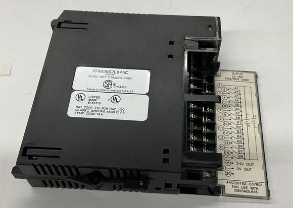 Fanuc IC693MDL645C 16PT Input Module 24VDC