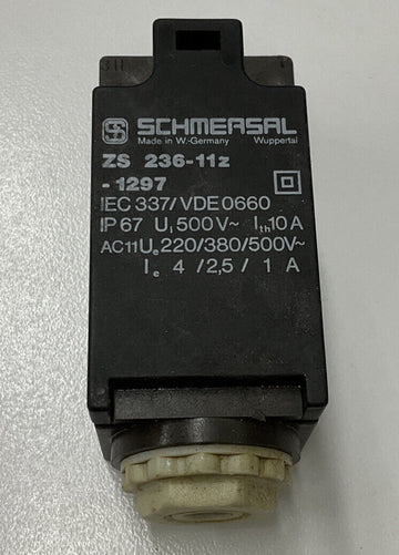 Schmersal ZS-236-11Z Limit Switch 230 VAC 4A - 0