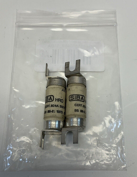Siba BS-88-2A Fuse AC 550V 80kA Lot of 2