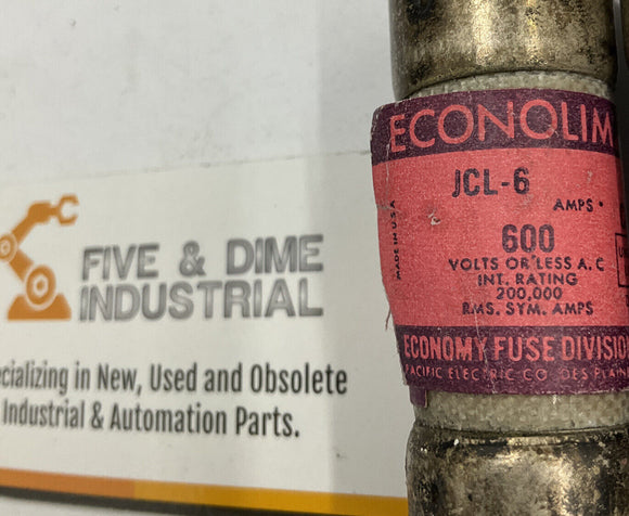 Econolim JCL-6 600V 6A Fuse