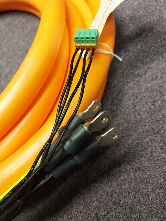 Bosch Rexroth IND2073 R985003390 Power Cable Assembly 8 Meters