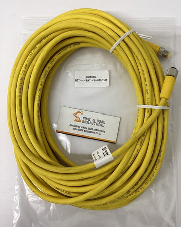 Lumberg Automation RST-4-RKT-4-637/15M  4-Pole 15M Cable