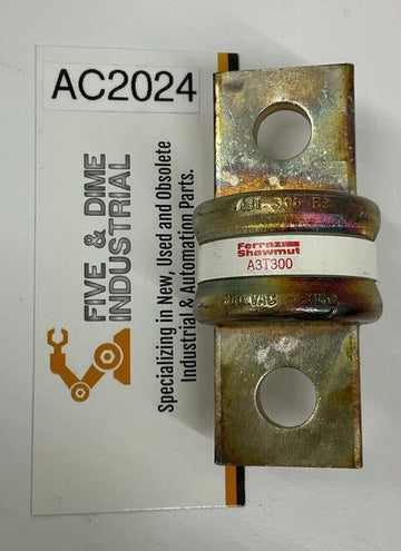 Mersen Ferraz Shawmut A3T300 Class T 300 Amp Fuse 300VAC 160V Vdc
