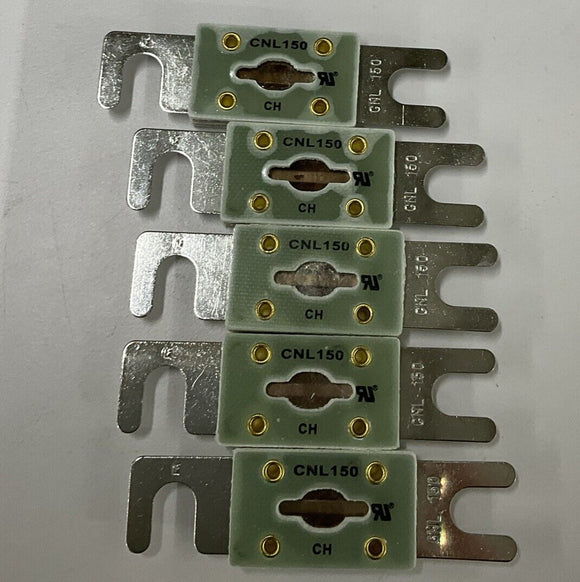 Littelfuse CNL150 Forklift Fuses 150 Amps 32V AC/DC. 5 pack