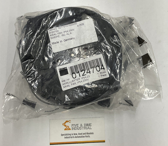 EBM Papst W2S130-AA03-78 230VAC Axial Fan Trumpf 0124704