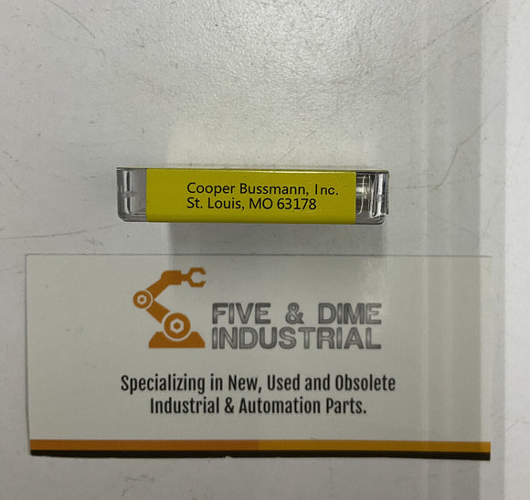 Bussmann ABC-12 Buss 12-Amp Fuses 125VDC, 250VAC. 5-Pack