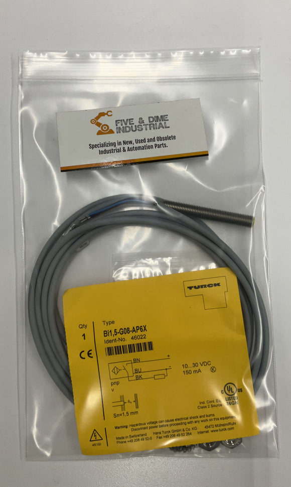 Turck BI1-5-G08-AP6X Proximity Sensor