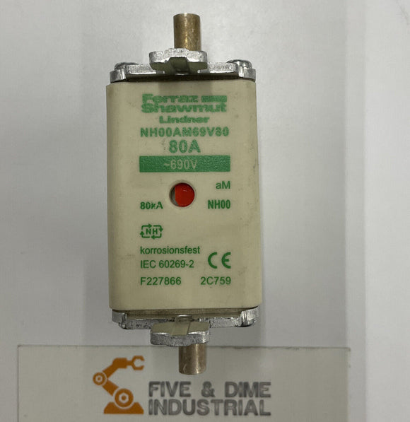 Ferraz Shawmut NH00AM69V90 Fuse 80A 690V IEC 60269-2