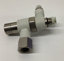 SMC ASP430F-U02-06-X352 Flow Control w/ Check Valve Fitting-6