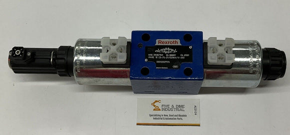 Rexroth R901071941 4WRE 10 E3-75-21/G24K4/V-660 Hydraulic Valve R900230636