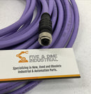 Turck WSSW RKSW 456-17M EuroFast Cable U-18213 90 Male to Female-2