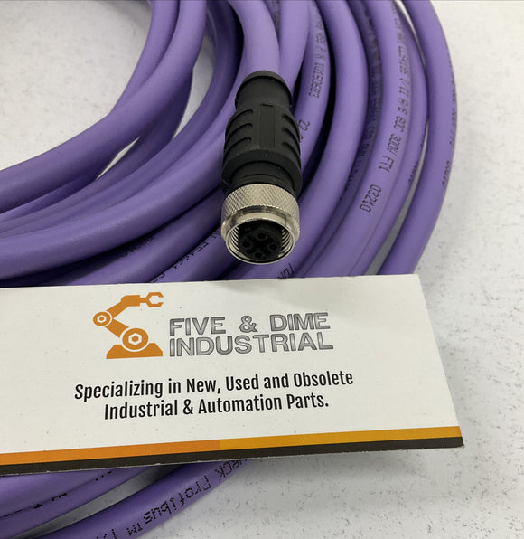 Turck WSSW RKSW 456-17M EuroFast Cable U-18213 90 Male to Female