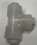 Parker Kynar F4TU4  1/4"x 1/4" Push-to-connect Union Tee Lot of 3-4