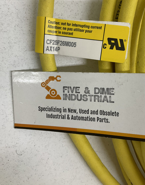 TPC CF25F26M005 SJ100 Micro Quick Connect Cable 5M