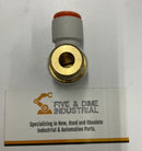 SMC KQ2VS13-37S Tube Hex Socket Elbow Fitting 1/2" NPT X 1/2" OD-2