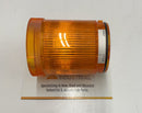 Allen Bradley 855E-10TL5 Ser. A 120V Orange Stack Light-1