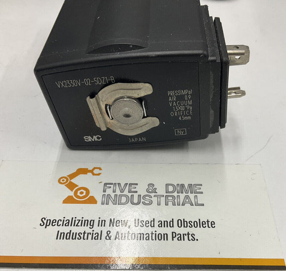 SMC VX2330V-02-5DZ1-B 2 Vacuum Port Solenoid Valve