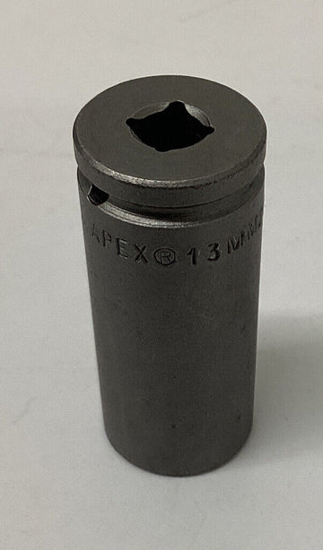 Apex 13MM21  1/4'' Square Drive 13mm Hex Impact Socket - 0