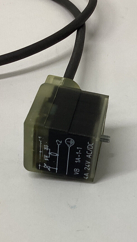 Lumberg VB-1A-1-1-226/2M Din Valve Connector Cable Led