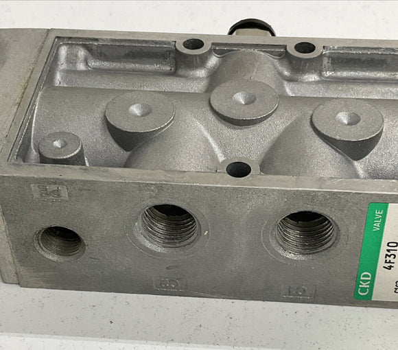 CKD 4F310 Pneumatic Directional Control Solenoid Valve 110/110 Vac