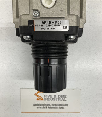 SMC AR40-F03 Regulator 0.05~0.8MPa - 0