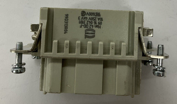 Harting Han-42-DDM / 09-16-042-3001 42 Position Female Insert