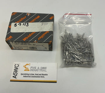 Weidmuller 0.32-0.5mm Crimp Socket Box of 250