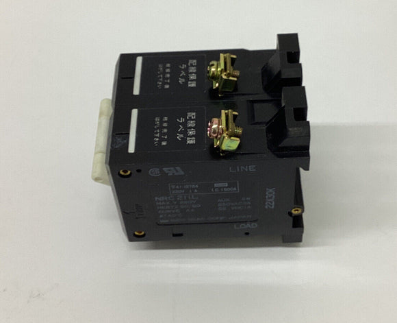Idec NRC211L-1A 1 Amp 2-Pole Circuit Breaker