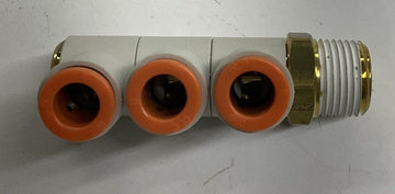 SMC KQ2VT09-36S 3-Port Banjo Fitting 5/16" X 3/8" NPT