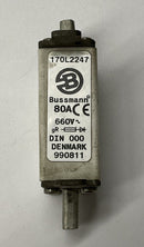 Bussmann 170L2247 80A 660V High Speed Square Body Fuse-2