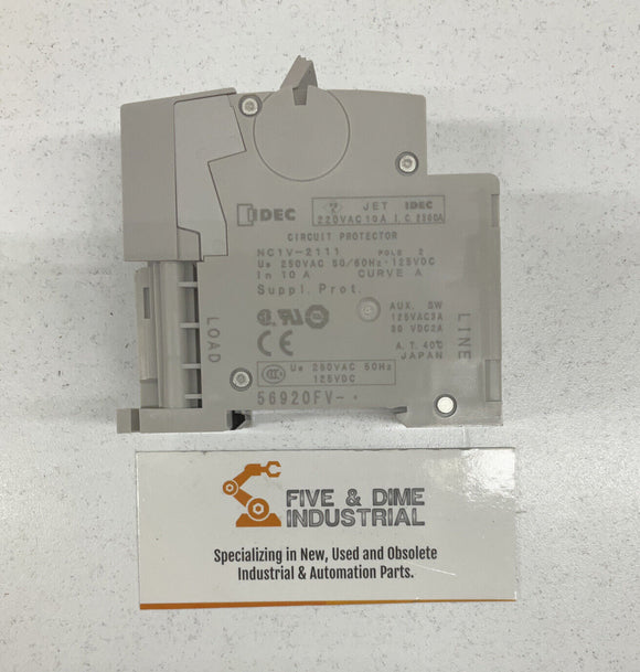 Idec NC1V-2111 10A Circuit Protector Breaker