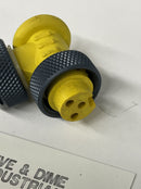 TPC Wire & Cable 84013-98067 Adapter Super Trex 90° Mini 16/3 3-Pin M/F-2