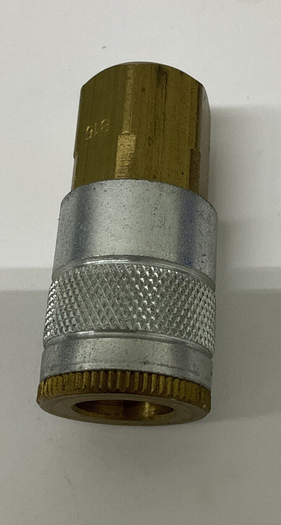 Parker  B15 3/8" Pneumatic Hose Coupling  3/8-18" Thread