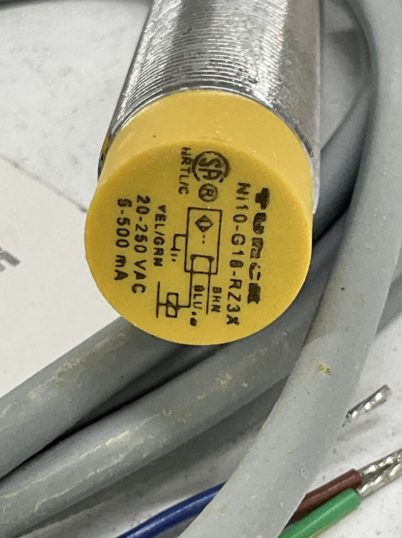 Turck NI10-G18-RZ3X-60MM Proximity Sensor 4330700