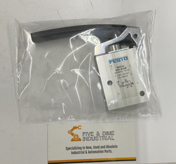 Festo VHEF-LT-M32-M-G18  Finger Lever Valve 4500009 14-145 Psi
