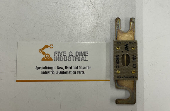 Ferraz Shawmut ANL40 Forklift Limiter Fuse 40-Amp 32VAC/VDC