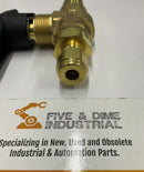 Parker 4A-B6LJ-BP 1/4" Tube OD Brass Ball Valve 1500 PSI-5