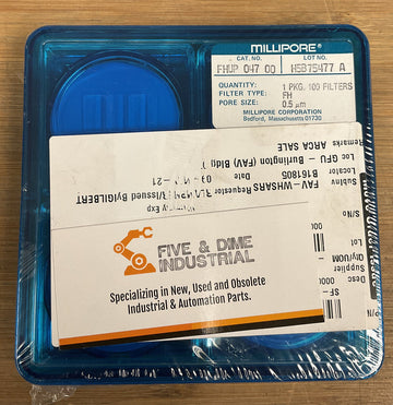 Millipore FHUP-047-00 .5um Pkg of 100  Type FH Filters