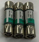 Bussman FNA-3 Lot of 3 Time Delay Pin Indicating Fuses 3A-6