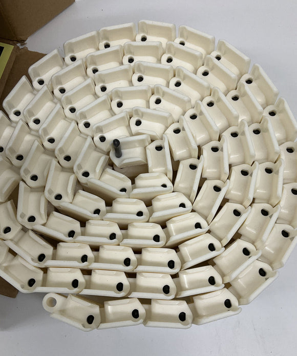 Rexnord 10178103 White Anti-Static TableTop Chain P880TAB-3.25IN PP PIN