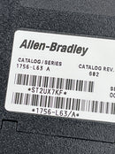 Allen Bradley 1756-L63 Ser. A ControlLogix PLC Processor 5563 FW Rev 1.4-4