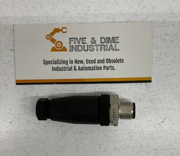 Turck BS 8141-0 Straight Male Connector M12