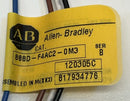 Allen Bradley 888D-F4AC2-0M3 Ser B. 4-Pin Micro Female 1/4"-18NPT Receptacle-3