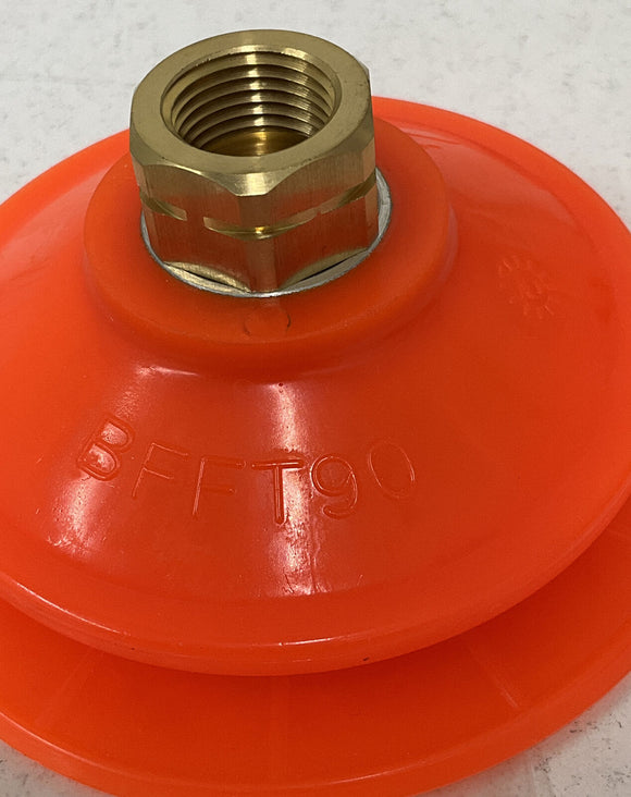 Piab 0206530  Polyurethane Suction Cup 3/8" NPT / BFFT90P.5S.N49MR