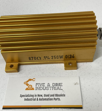 Pacific 250CHN 670 Ohm Resistor 250 Watt .1% Tolerance Surface Mount - 0