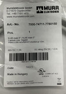 Murr 7000-74711-7780150 Gigabit Shielded RJ45 Male/Male 1.5-Meter Cable-3