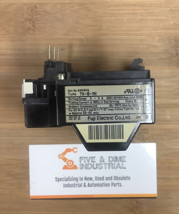 Fuji Electric TK-5-1N Thermal Overload Relay