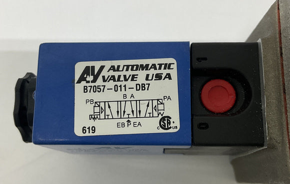 Automatic Valve B7057-011-D87  24VDC Dual Solenoid Valve