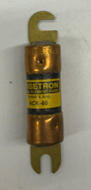 Bussmann ACK-60 Fusetron 60 Amp Dual Element Fuse 13OVDC-5