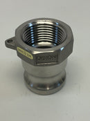 Dixon  A-100 316 Stainless 1" Quick Disconnect A-100-316-4